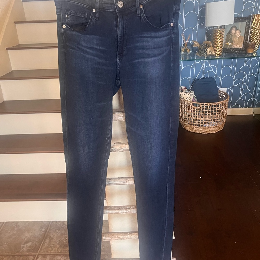 Women's Dark Blue Jeans